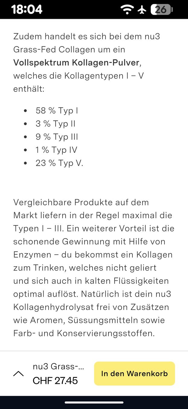 Nu3 Lebensmittel & Spezialitäten: Nu3 Kollegen Pulver 400 gr. – Neu (gemäss Beschreibung) aus Urdorf von Lenny001 1