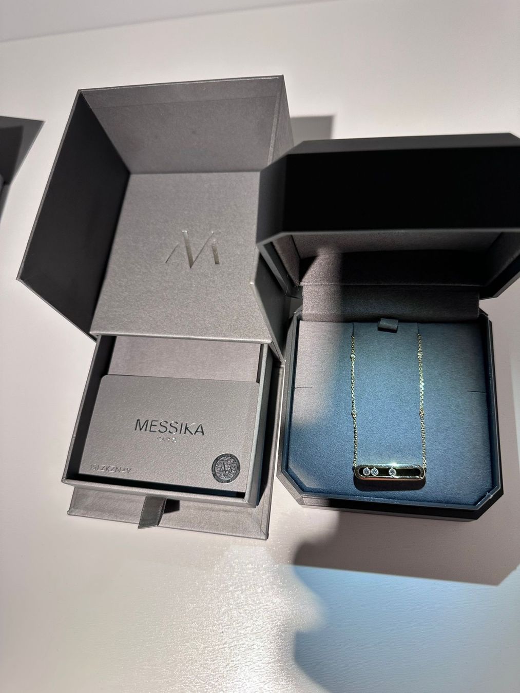 Messika Catenine: MOVE Collier Diamant Or Jaune Messika Grand Modèle – Nuovo (secondo la descrizione) da Vuisternens-Romont venduto da gol_xp6p 5