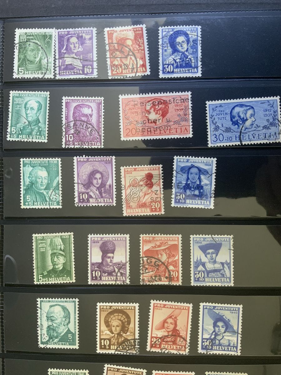 Alle Briefmarken: Juventutemarken – Gebraucht aus Binningen von chr_cr5n 2