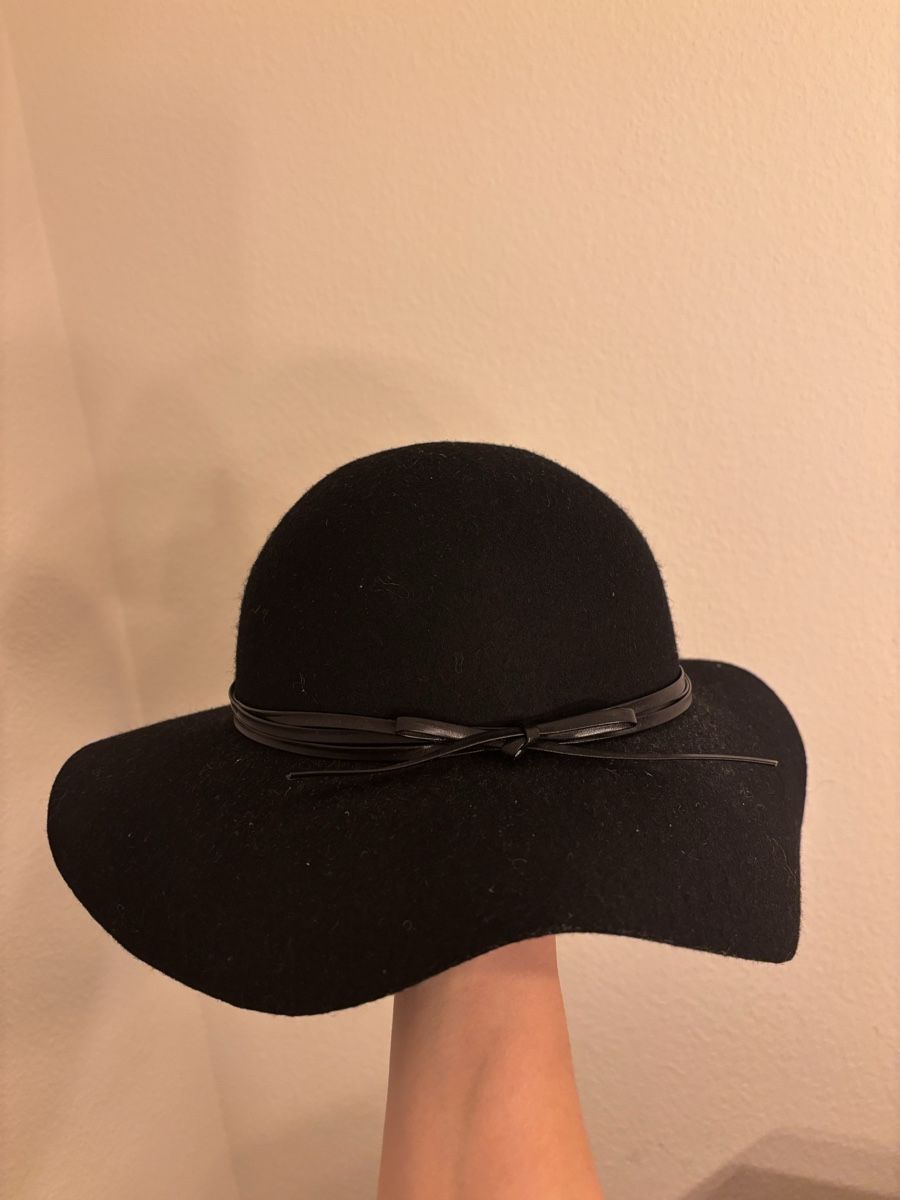 Hüte, Mützen & Caps: Schwarzer Damenhut Gr. 56 – Neu (gemäss Beschreibung) aus Luzern von Pflanzen-Mama 2