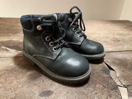 Warme Kinder Winterstiefel Gr. 26, Dunkelblau