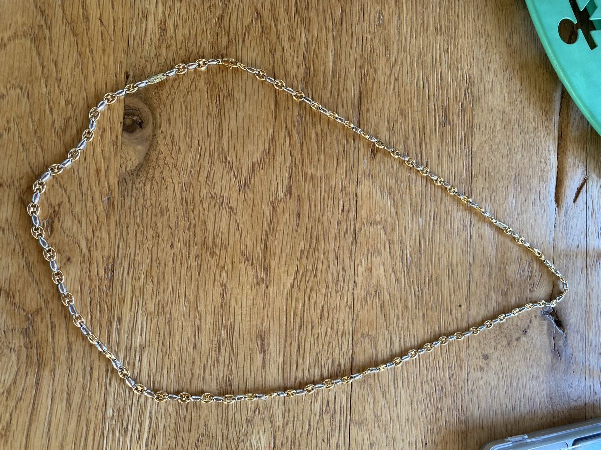Ketten: Collana/braccialetto oro bianco e giallo 18 K – Gebraucht aus Locarno von mpa_22mh 4