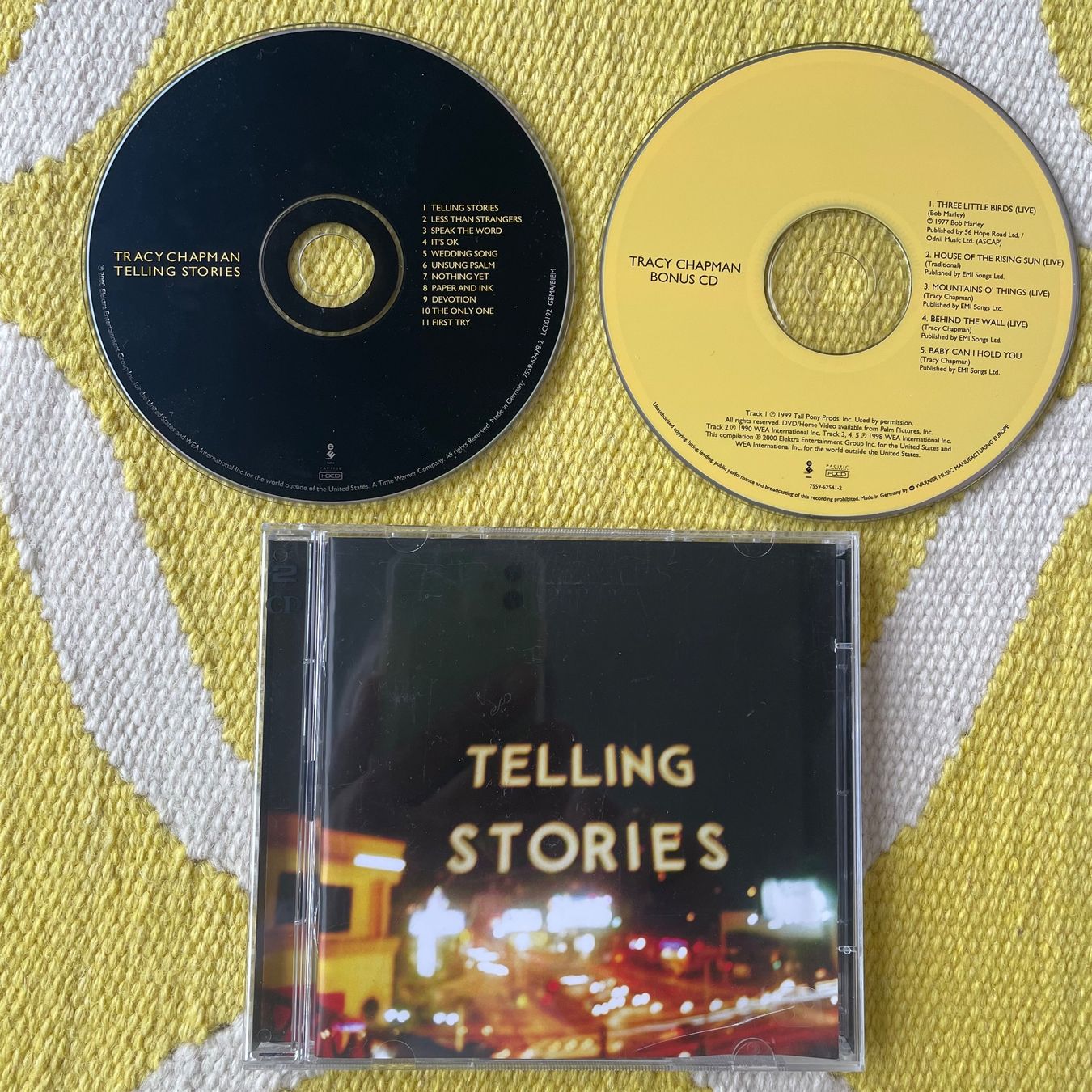 CD: TRACY CHAPMAN-2CD TELLING STORIES SPECIAL EDITION – Usato da Rorschacherberg venduto da CD-Roli