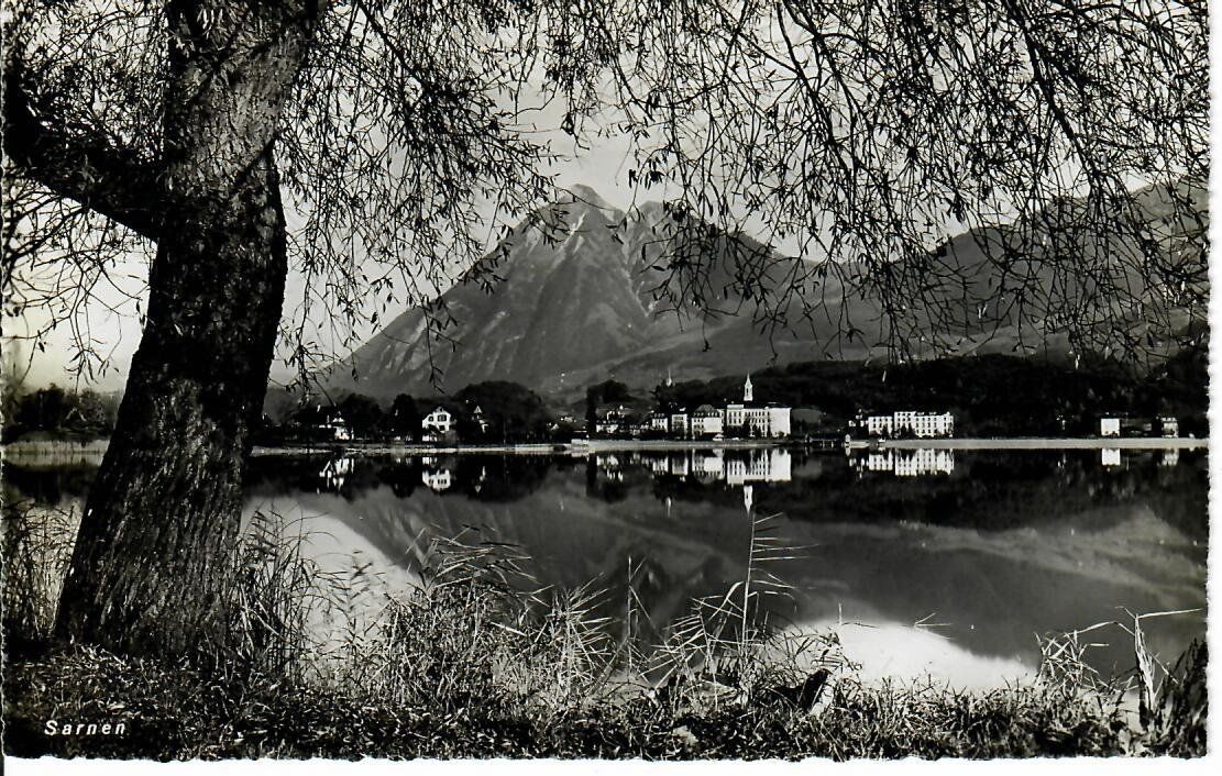 Ansichtskarten: Sarnen 1945 – Gebraucht aus Hochdorf von Ziegel-16