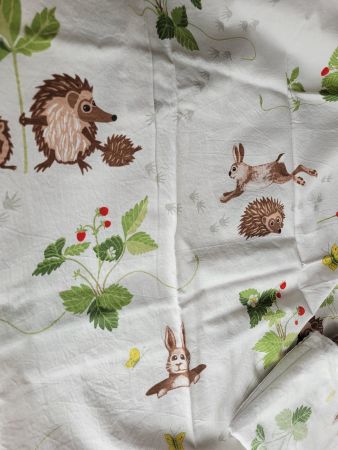 2er SET Babybettwäsche, Duvetanzug 62x80 cm & Kissenanzug