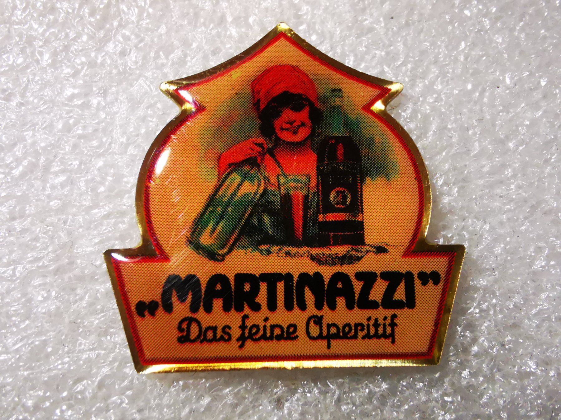 Placchette & Badge: Ansteckpin 164: Martinazzi – Usato da Oppligen venduto da Pin-Fall-Shop