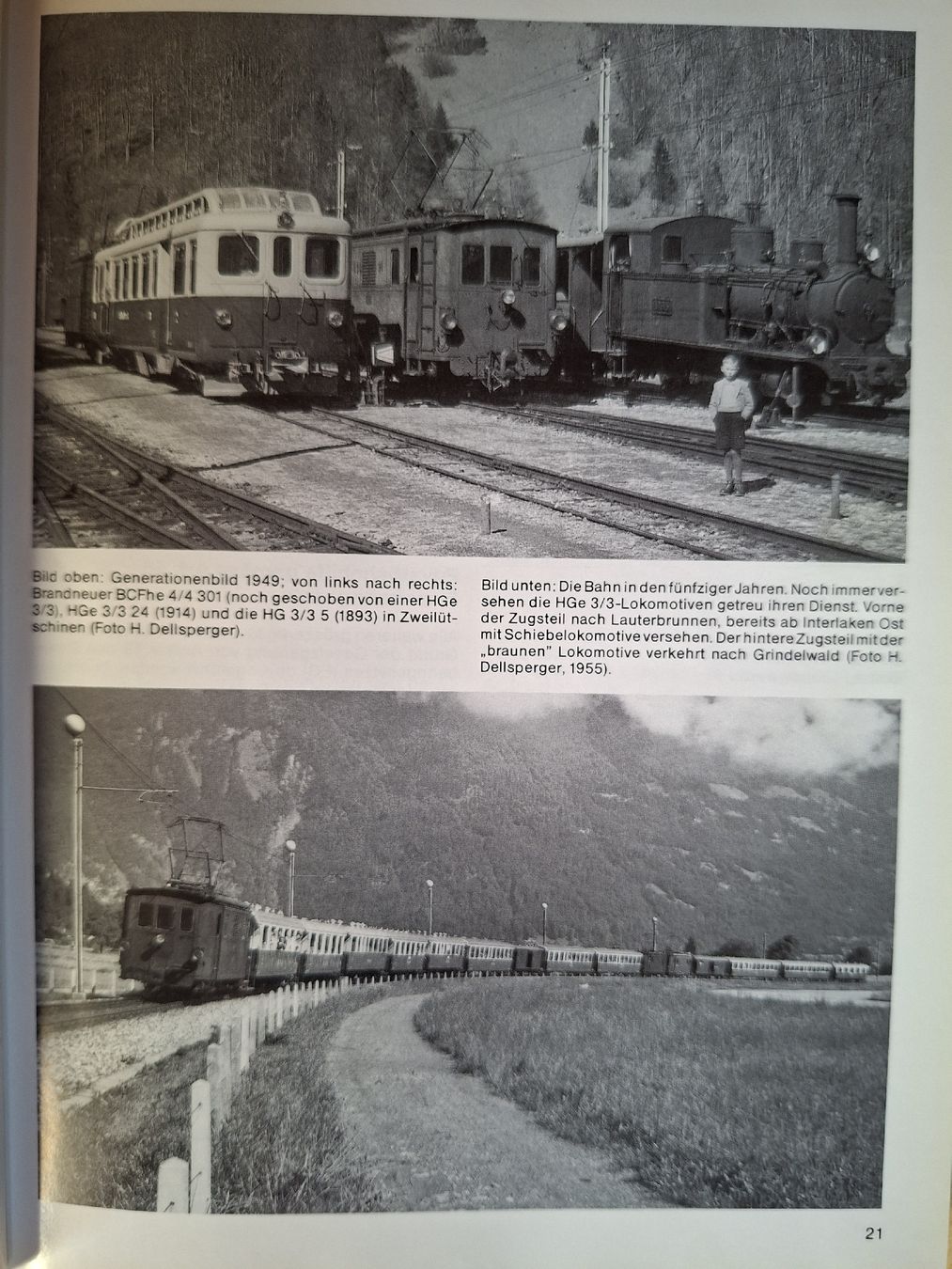Livres: Buch  , Die Berner Oberland Bahnen von 1990 – D'occasion à Schwanden Sigrisw par len_9yqg 4