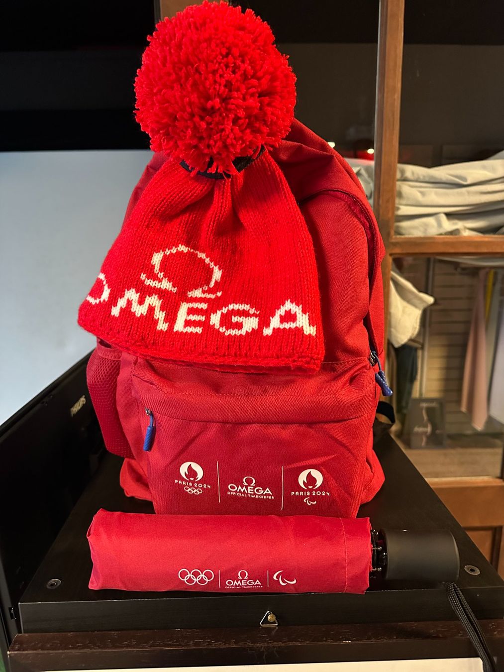 Copricapi, berretti & cappellini: Omega Olympic collection Paris – Nuovo e nell'imballaggio originale da Biel/Bienne venduto da gio_hxt6
