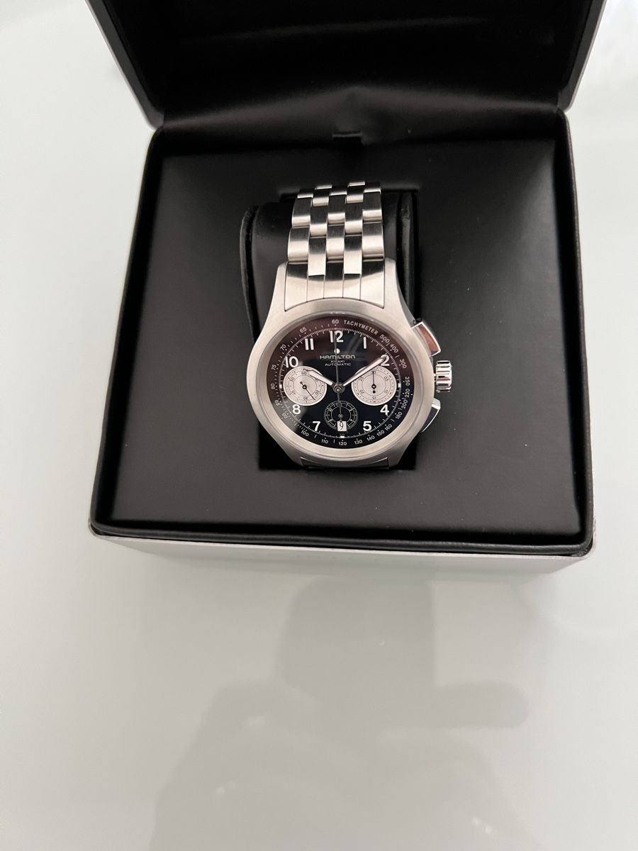 Hamilton Orologi: Hamilton Khaki Automatic cronograph – Nuovo (secondo la descrizione) da Biel/Bienne venduto da charliemix11 1