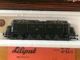 Liliput SBB Lokomotive Ae 4/7