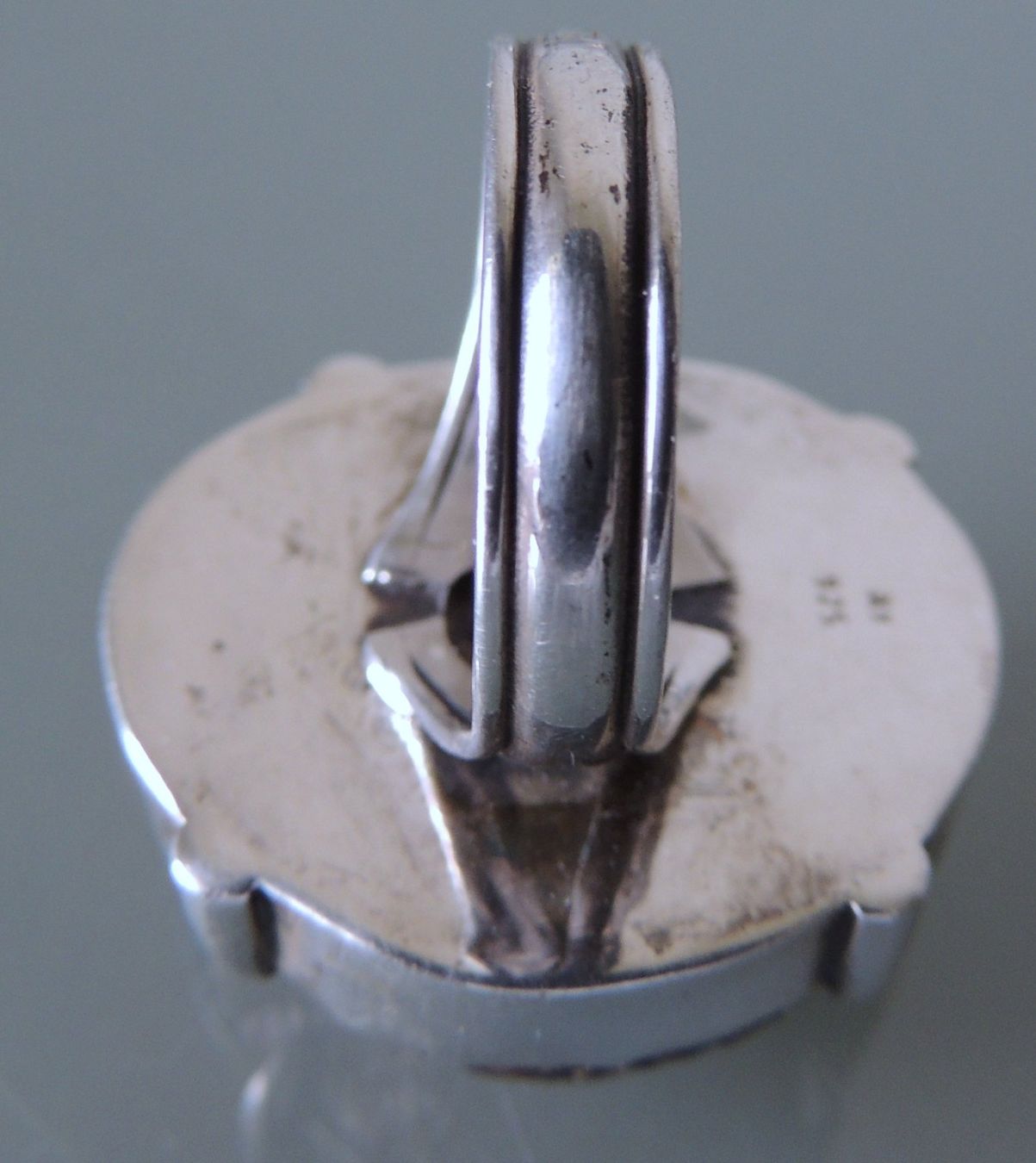Ringe: Großer Muskovit Silber 925 Fingerring Gr. 59 – Gebraucht aus Waldenburg von schaller707 6