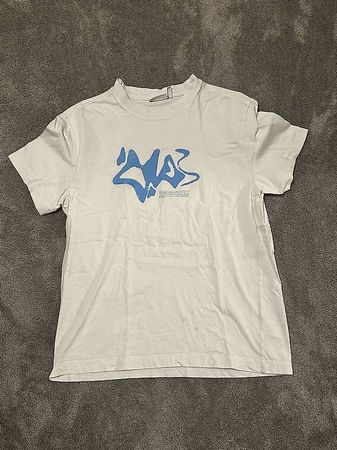 T-Shirt Weekday Weiss Grösse: M