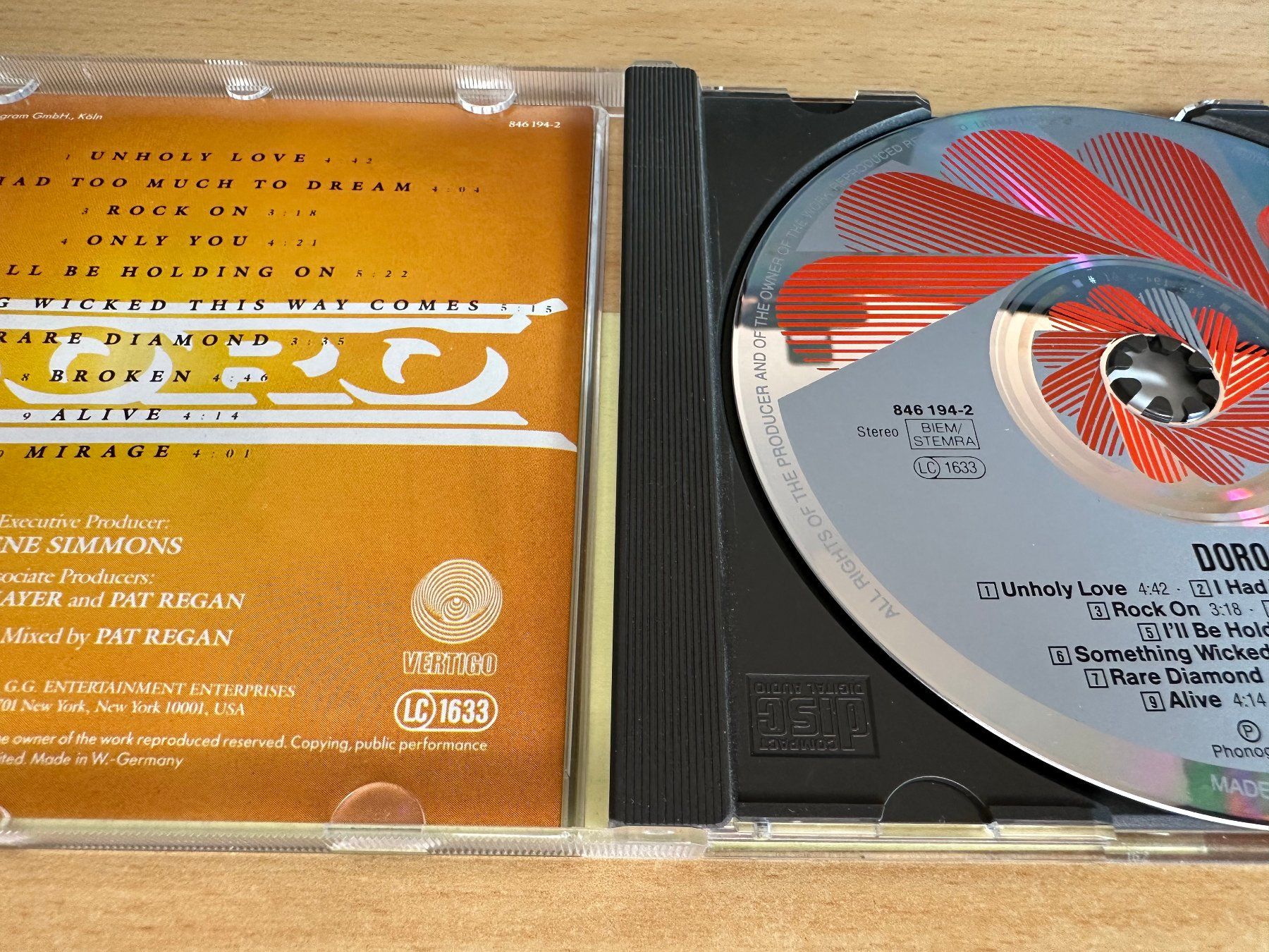 CD: Doro – Doro – Usato da Rikon im Tösstal venduto da Alpenmutz 2