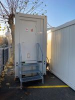 Sanitärcontainer mit Lavabo, WC und Heizung, gebraucht