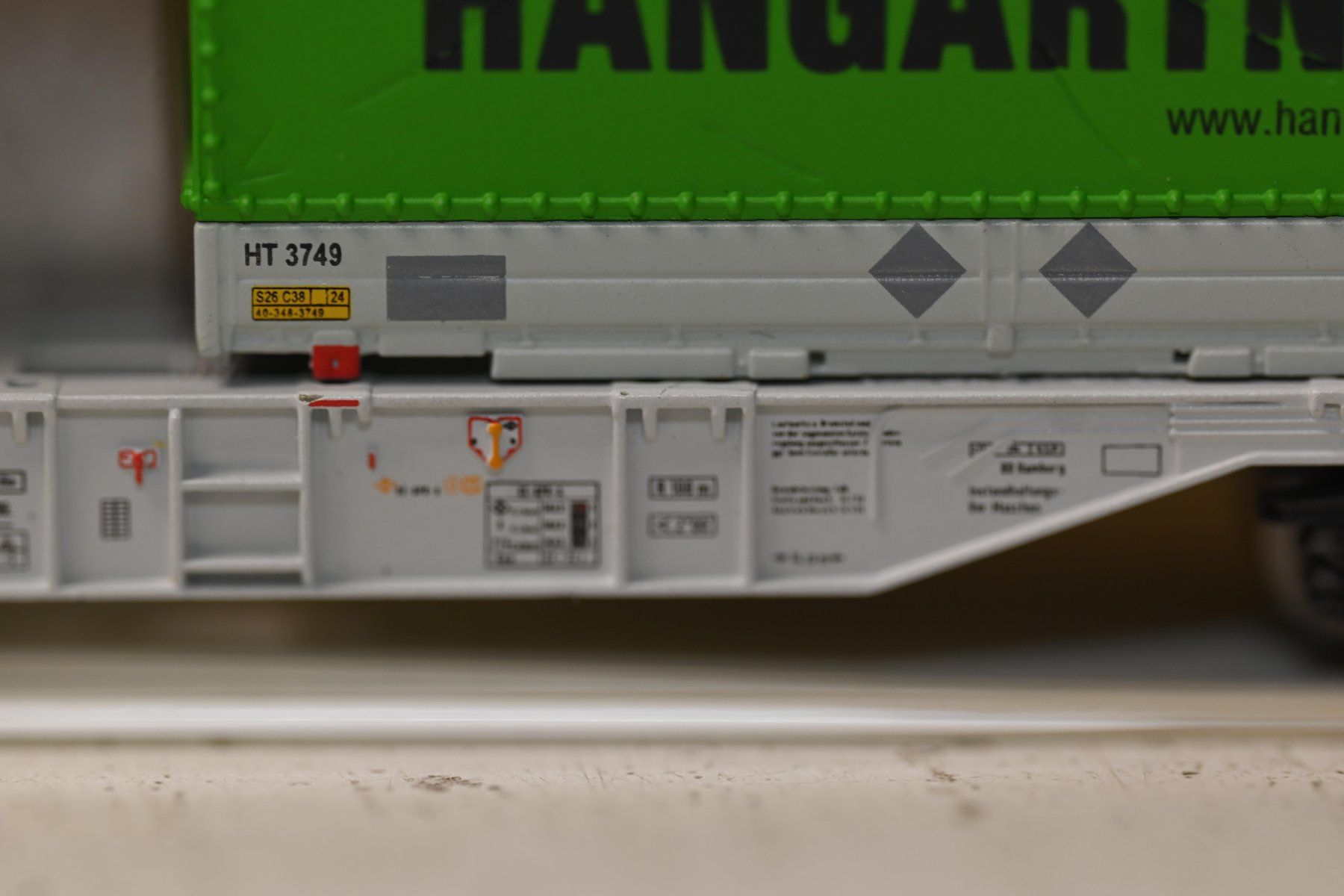 Trix Modellini di ferrovie: Hupac Hangartner Planzer MiniTrix Spur N mit OVP – Usato da Laupen ZH venduto da Zmoewe 3