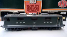 Elektrolokomotive HAG Spur HO SBB FFS grün mit OVP