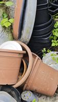 Diverse Auswahl an gebrauchte Blumentöpfen für den Garten!