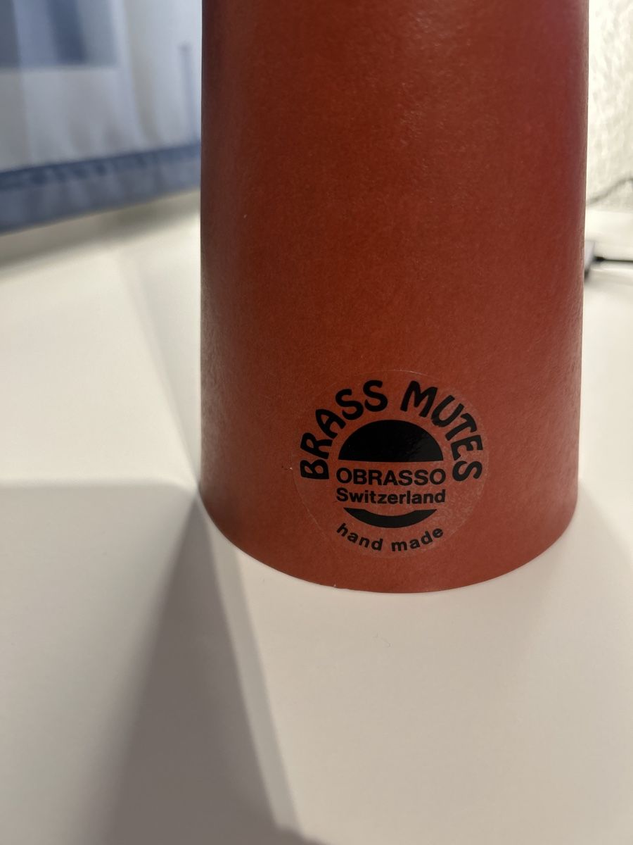 Strumenti musicali: Dämpfer für Eb-Horn – Usato da Galgenen venduto da Red27 1