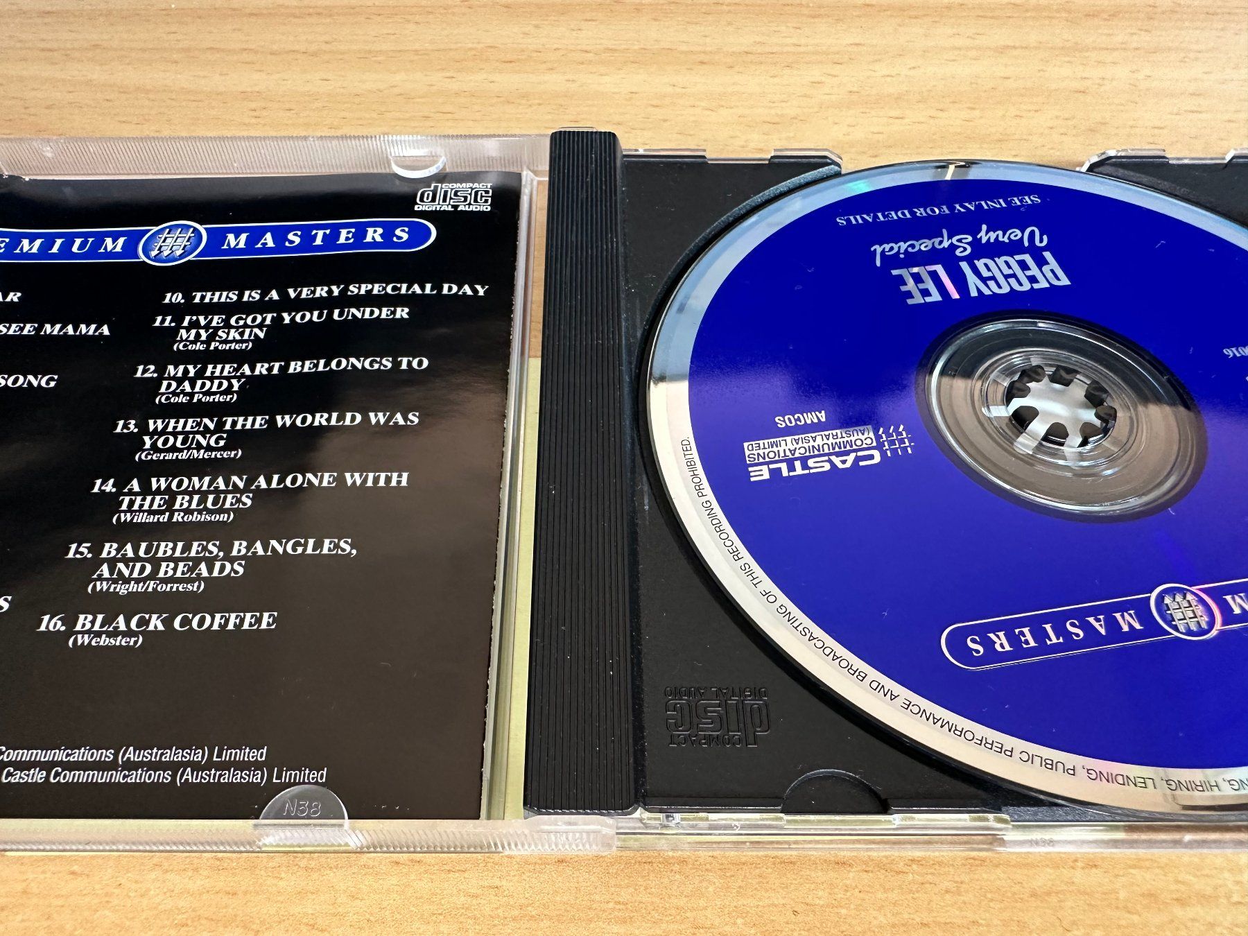 CD: Peggy Lee  - Very Special – Usato da Rikon im Tösstal venduto da Alpenmutz 2