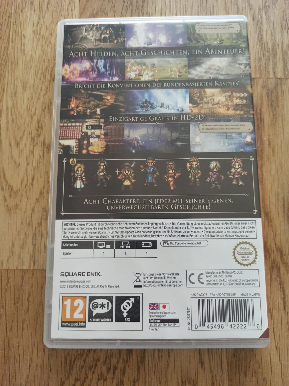 Giochi: Octopath Traveler Nintendo Switch / NSW - TOP – Usato da Oberweningen venduto da mar_87mx 1