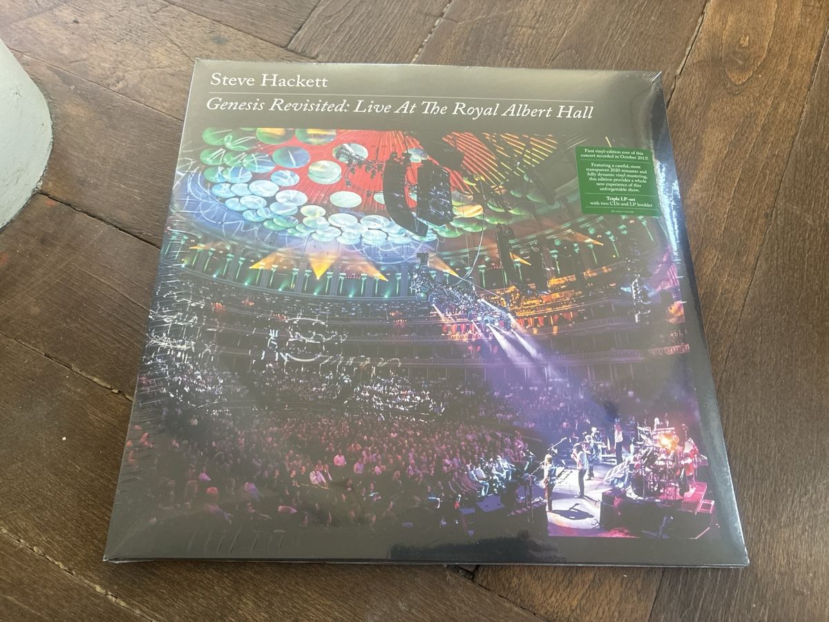 Dischi in vinile: Steve Hackett Genesis Live At Royal Albert Hall – Nuovo e nell'imballaggio originale da Beinwil am See venduto da Camasotz