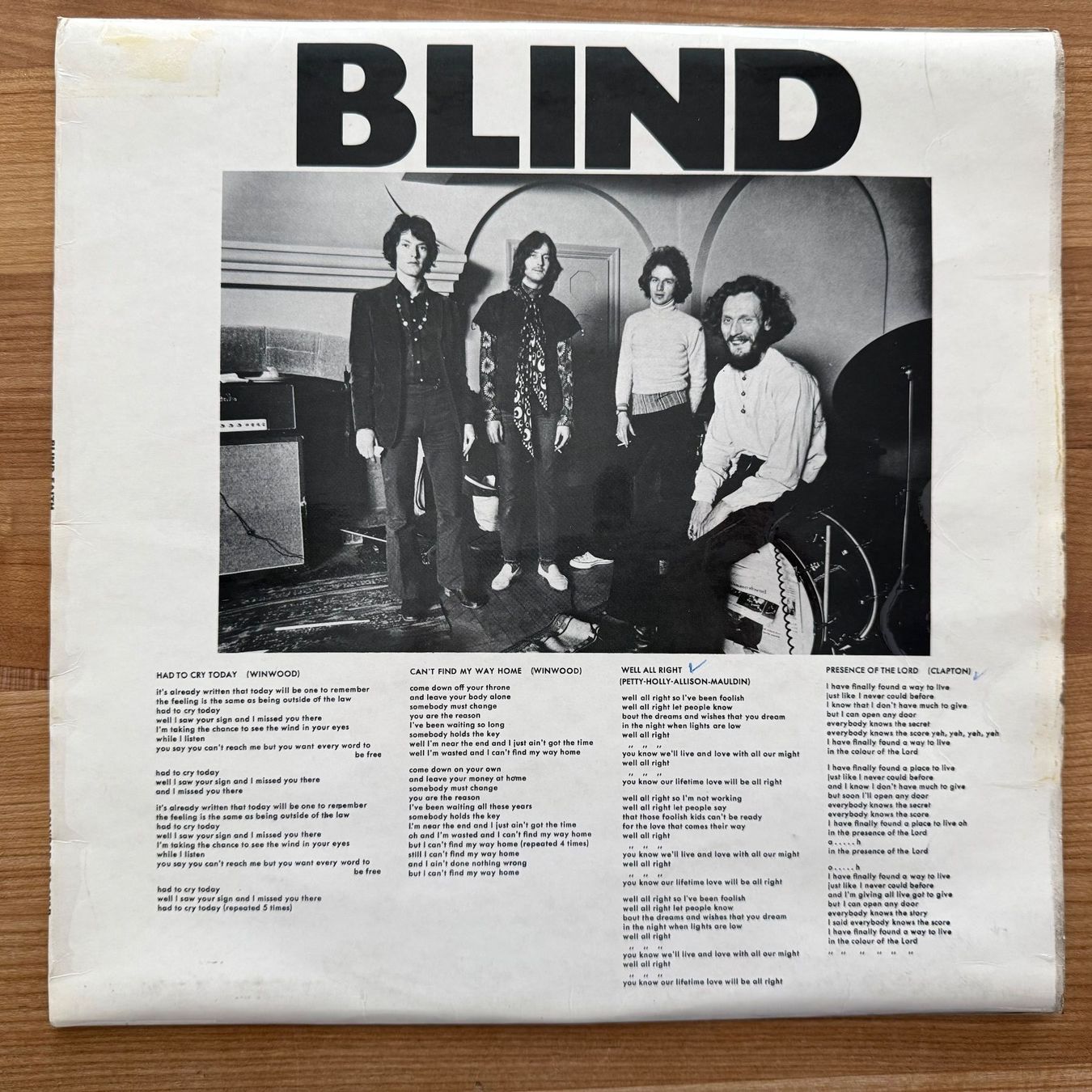 Schallplatten: BLIND FAITH - BLIND FAITH – Gebraucht aus Zürich von fehlton