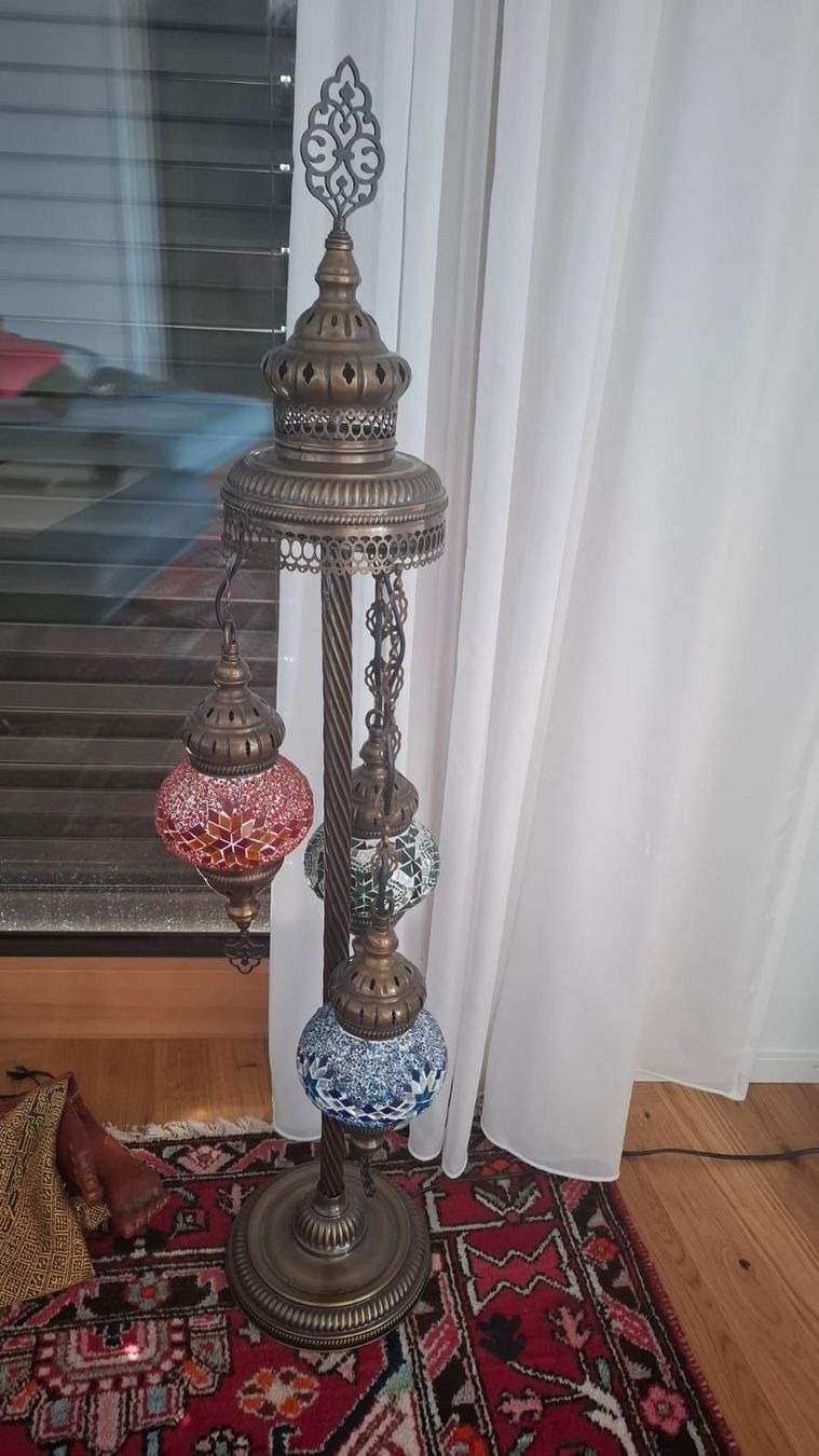 Lampen: Orientalische Stehlampe mit 3 Lichtern – Gebraucht aus Sempach von johfurrer 1