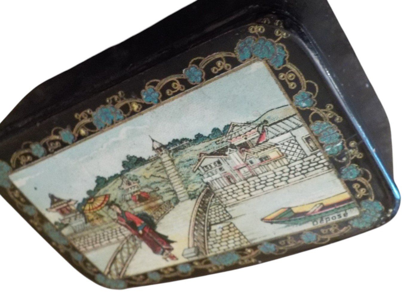 Barattoli: Lackdose Japan 1900 – Usato da Mörschwil venduto da antiksalon21 4