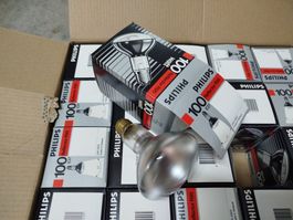 35 Philips Reflektoren R95, 100 Watt, E27 - Neu und OVP!