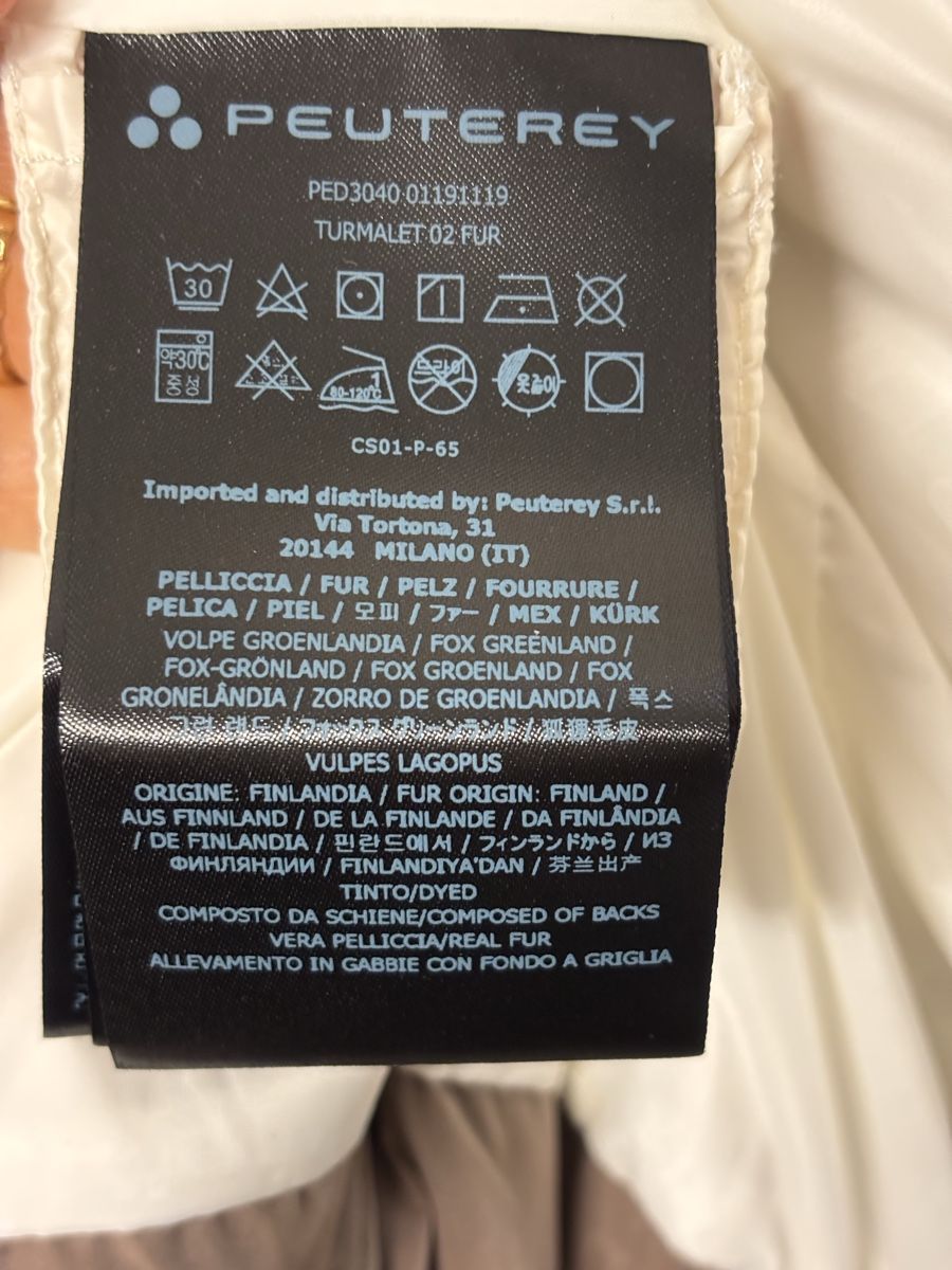 Peuterey Giacche: Peuterey Turmalet mit Pelz beige  – Usato da Jona venduto da ardnas04 4