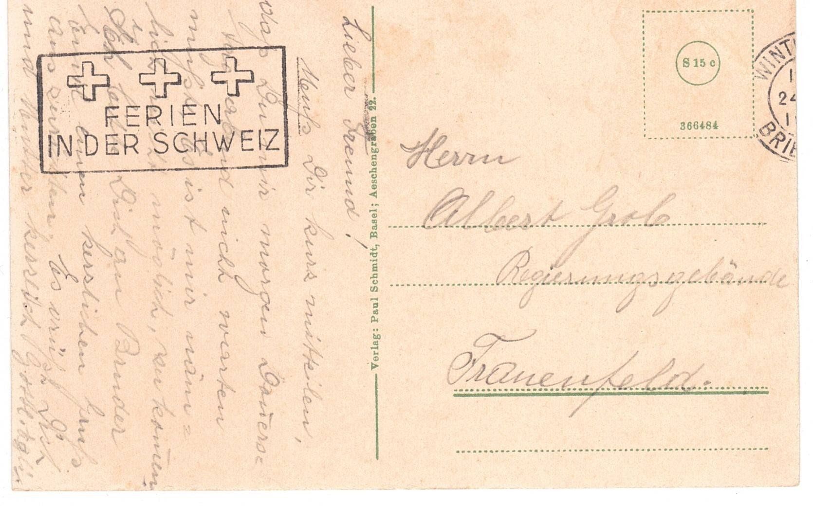 Cartoline postali: Schloss Kyburg bei Winterthur – Usato da Kreuzlingen venduto da Koi4 1