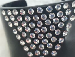PINKY Vintage Designer Armreif – Handmade in Torino Italy