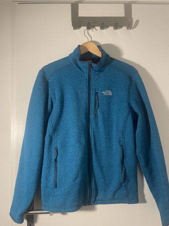 The North Face Fleece Jacke Türkis Herren Grösse M Top!