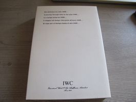 IWC Die Zeitreise ins Jahr 2499 CD sehr selten zu bekommen