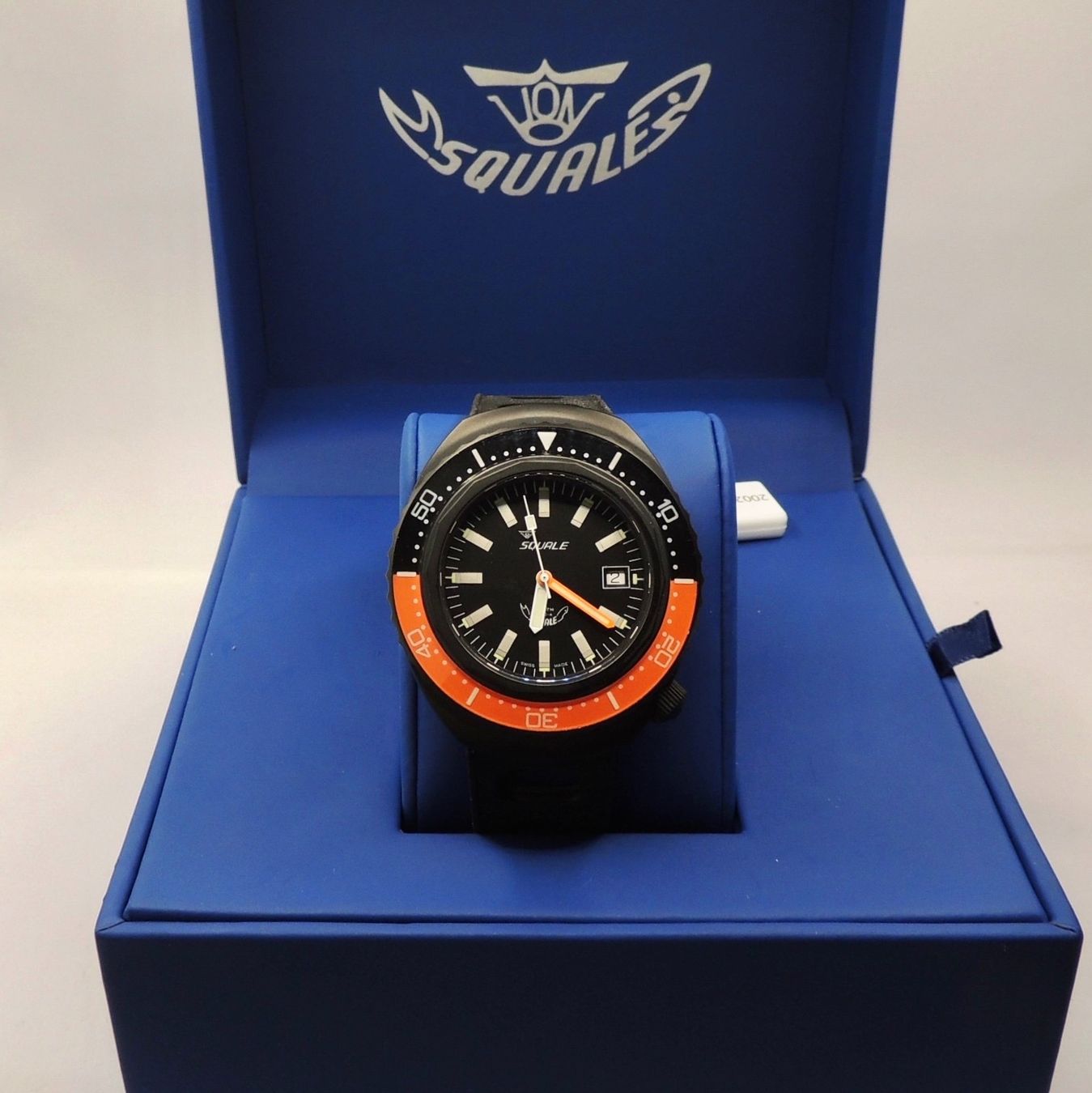 Orologi: Montre Squale 2002 PVD Black Orange neuve – Nuovo e nell'imballaggio originale da Lausanne venduto da DuGoutetdesCouleurs 4