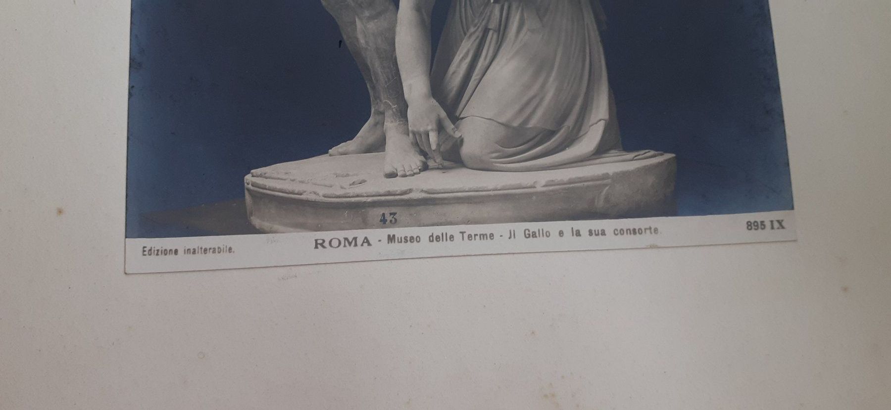 Poster & Bilder: antikes Plakat Gallier Ludovisi – Gebraucht aus Mörschwil von antiksalon21 4