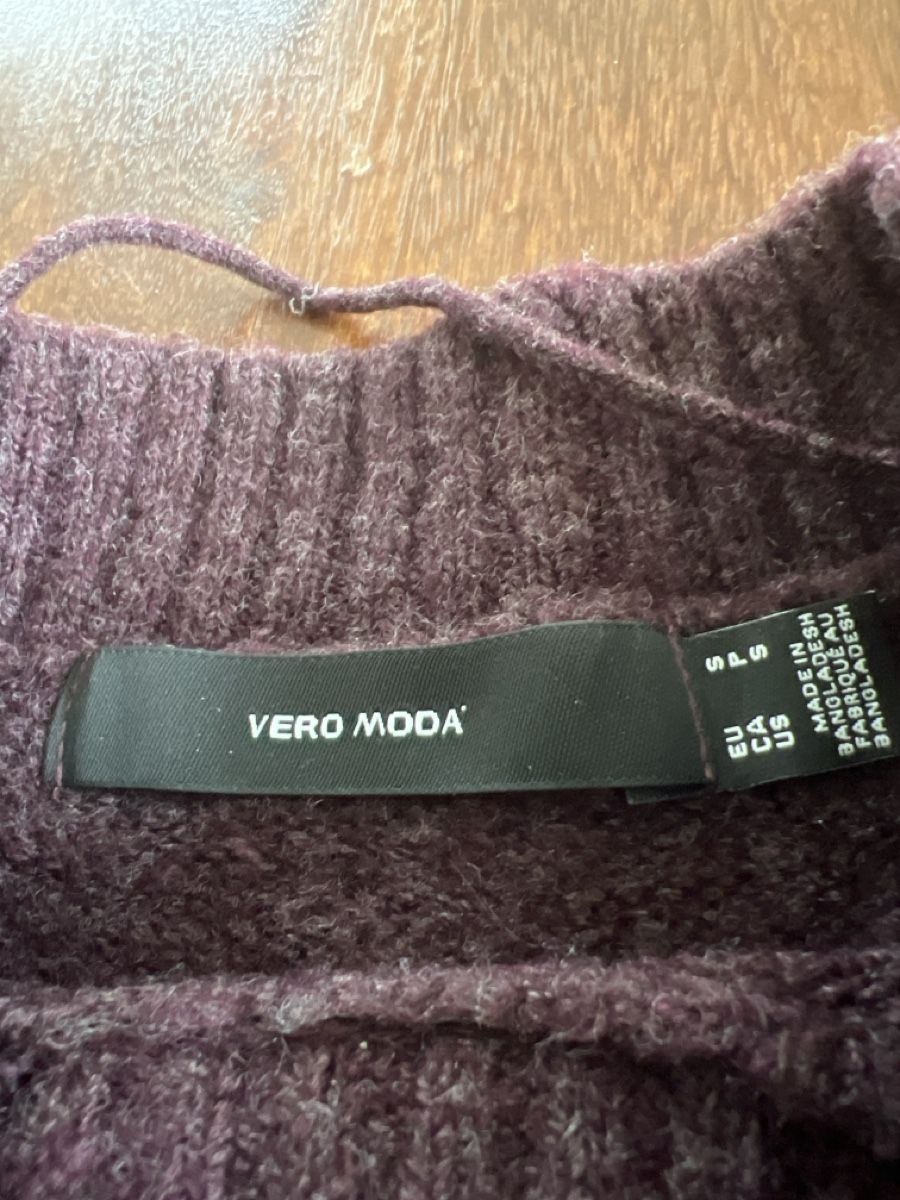 Pullover & Sweatshirts: Vero Moda Strickpullover, Aubergine , Grösse S - Herbst Look – Neu und originalverpackt aus Wangen SZ von Yz74 1