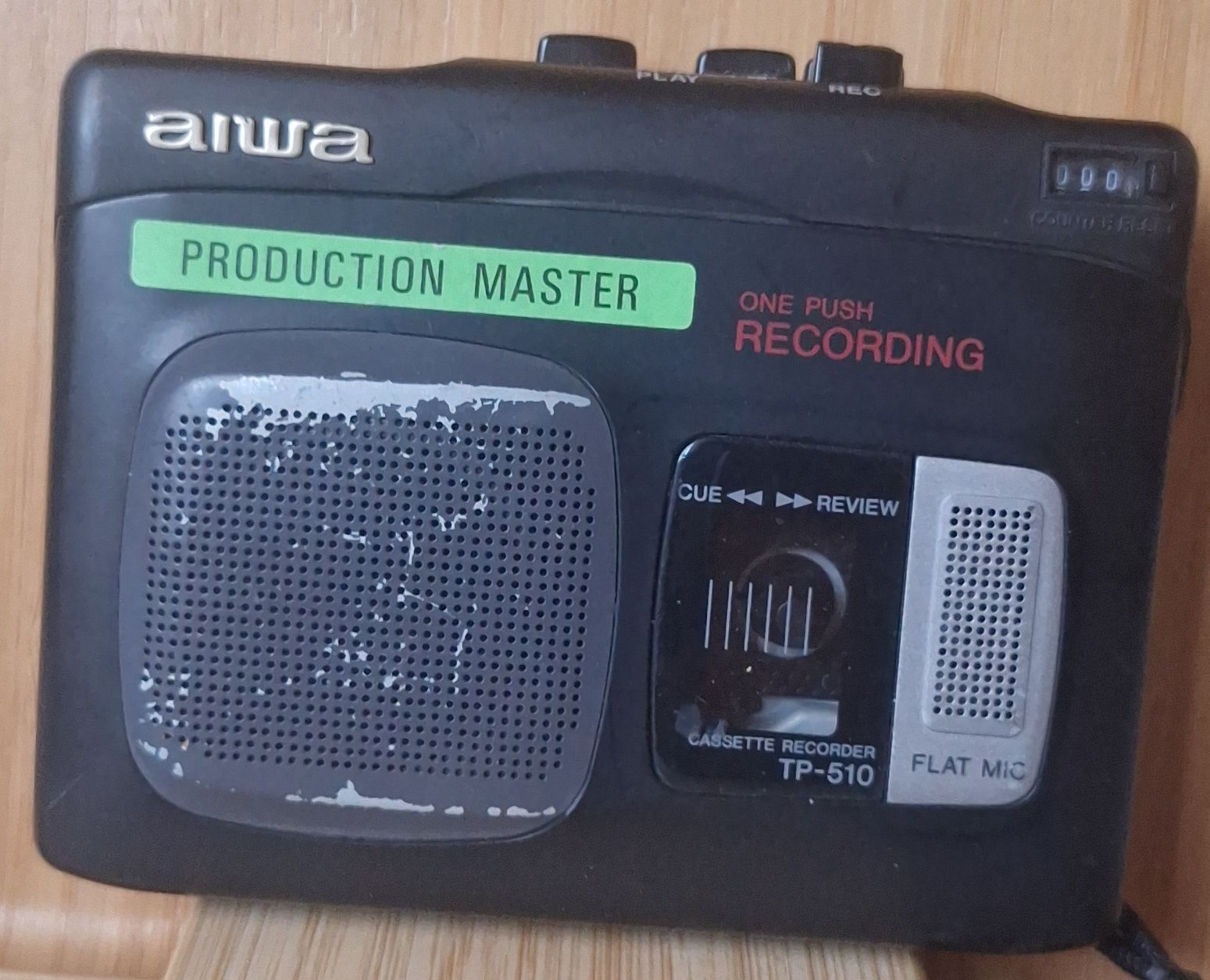 Musicassette: Magnétophone Aiwa TP-810 Production Master vintage – Difettoso da Tannay venduto da v1n1p00h