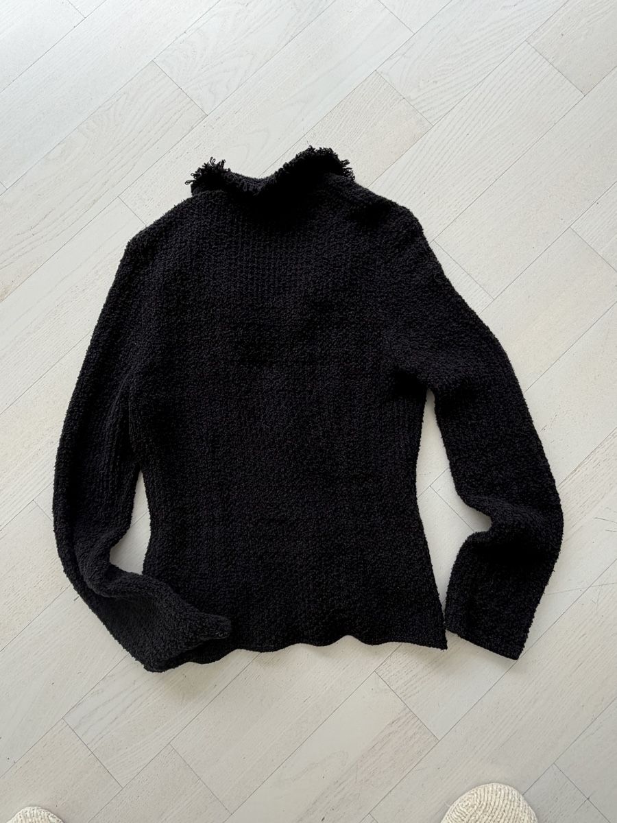 Marc Cain Giacche: Marc Cain Bouclé Strickjacke GR. 36 – Nuovo e nell'imballaggio originale da Wettswil venduto da ramba