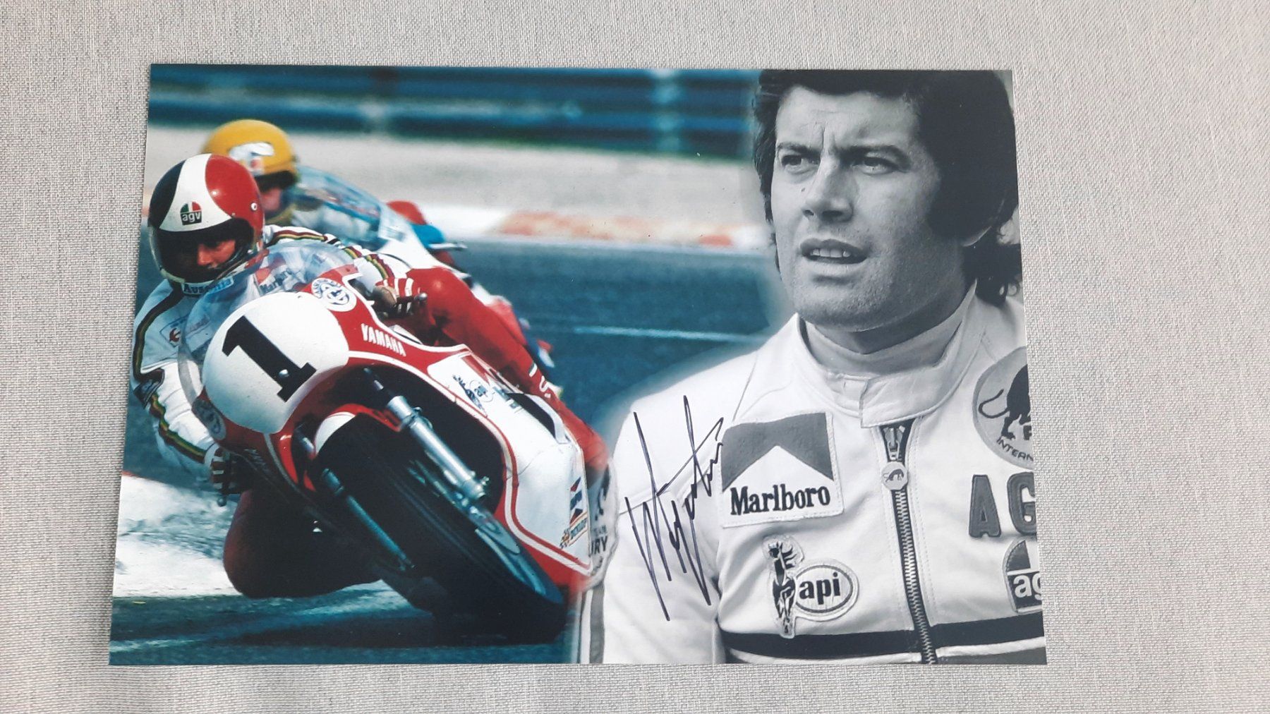 Autogramme: Autogramm A4 Giacomo Agostini – Gebraucht aus Schmerikon von Olympia04
