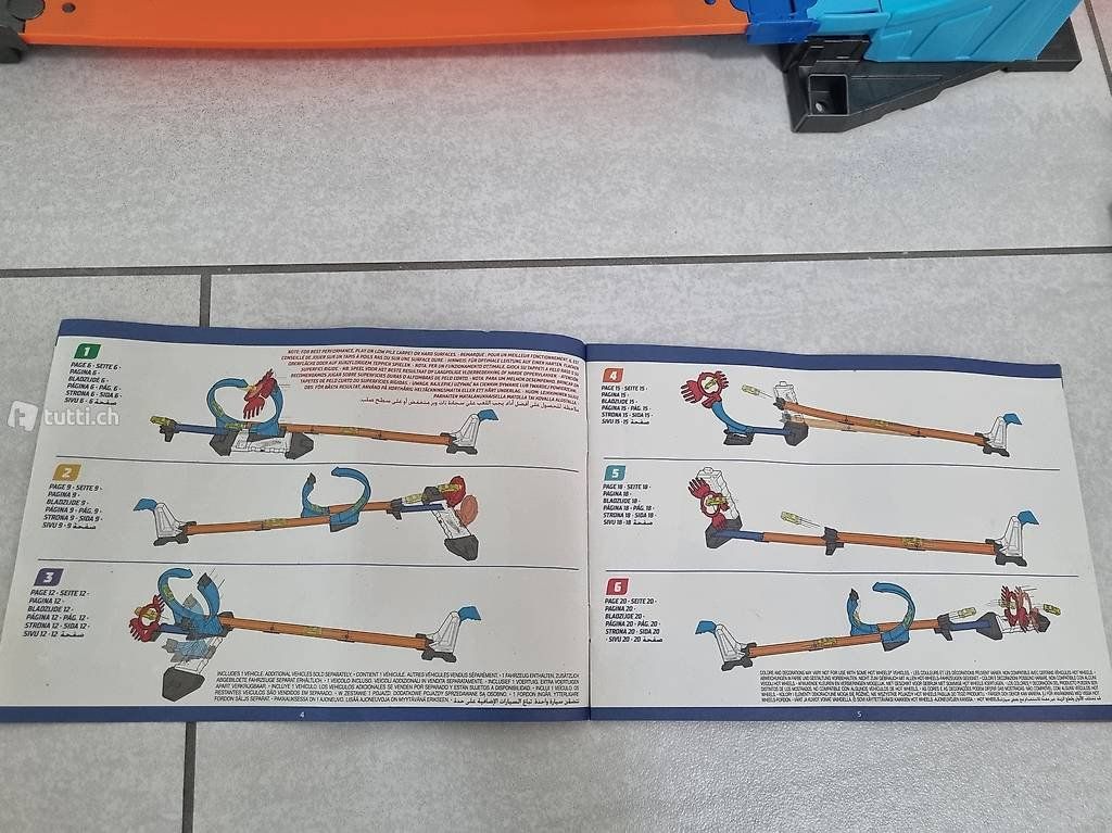 Hot Wheels Rennbahnen: Hot Weehls Feuerlooping – Gebraucht aus Niederwil SG von Excentia 2