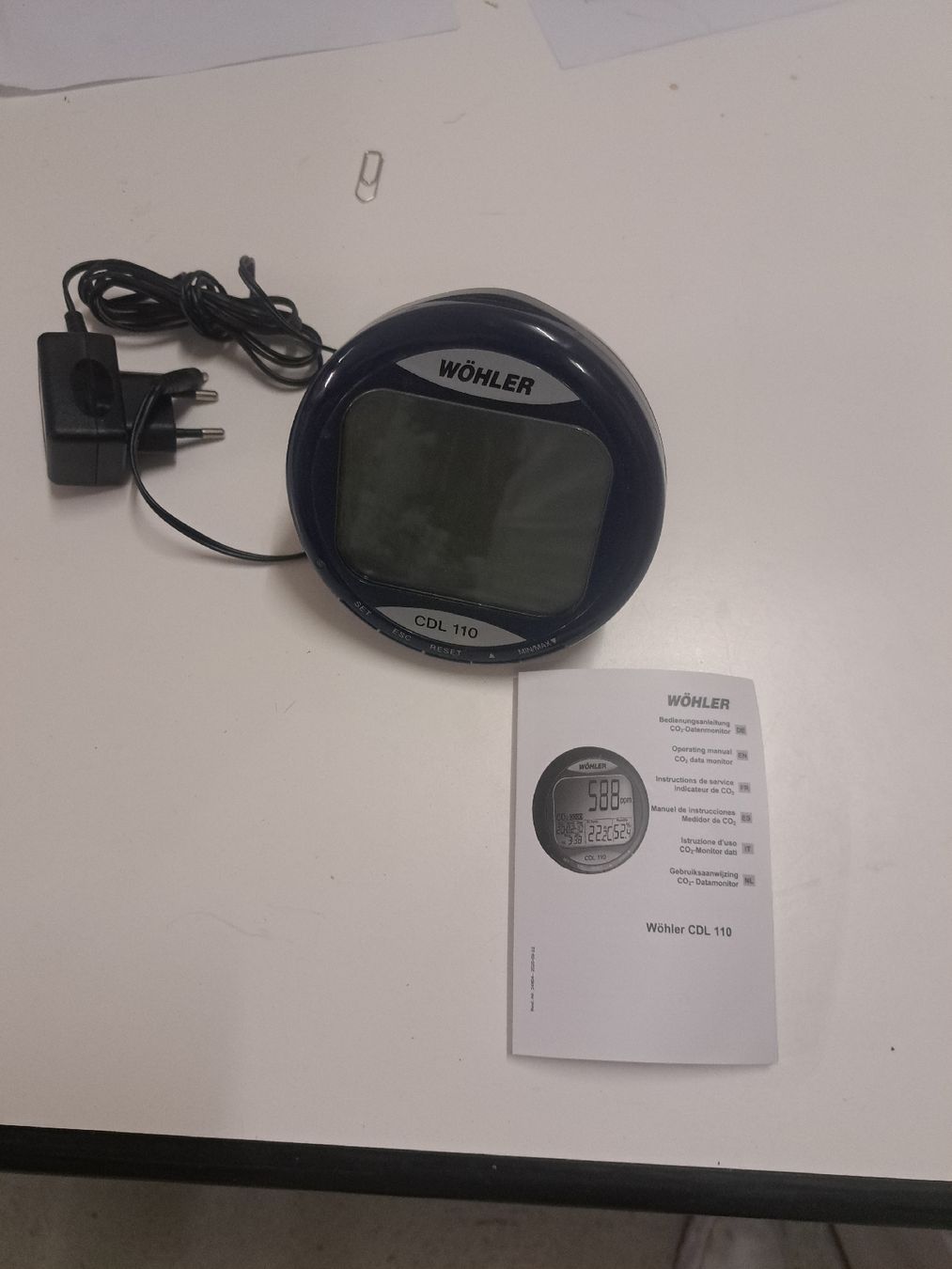 Misurare: Wöhler CDL 210 CO2-Datenlogger – Usato da Spreitenbach venduto da madmex 1