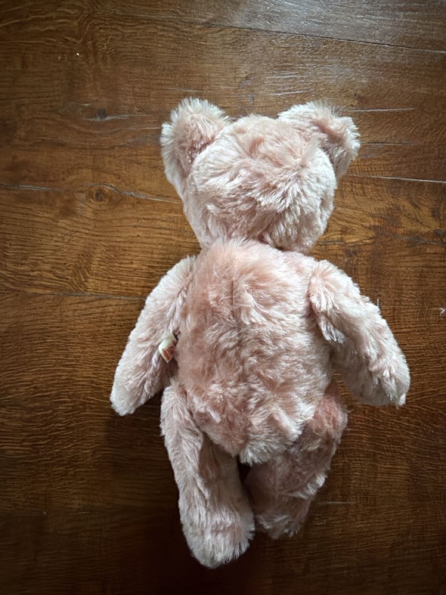 Teddy Hermann Giocattoli: Hermann Teddy Original Bär rosa – Usato da Riedholz venduto da Frettchen63 7
