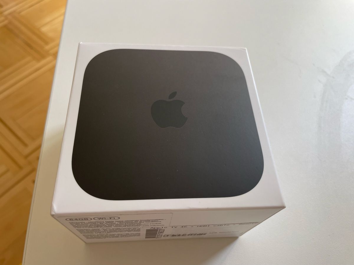 Apple Lettore multimediale & Streamer: Apple TV Box und Remote – Nuovo e nell'imballaggio originale da Bern venduto da PNataly