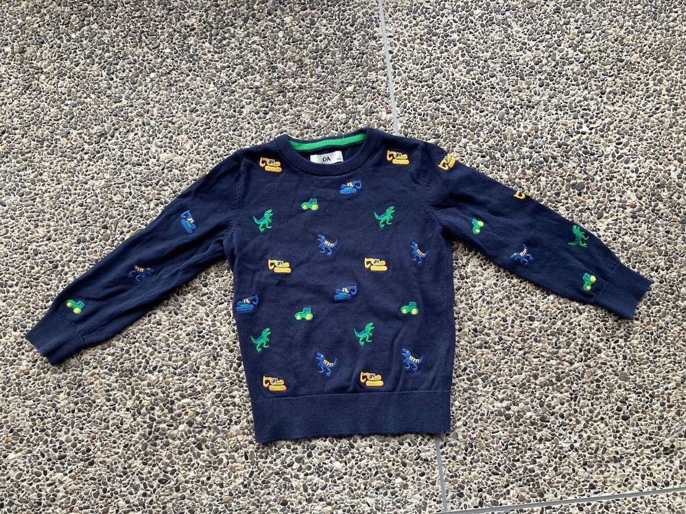 Dinosaurier Pullover In Jungen-Pullover & -Stri Produktbild-Vorschau 4