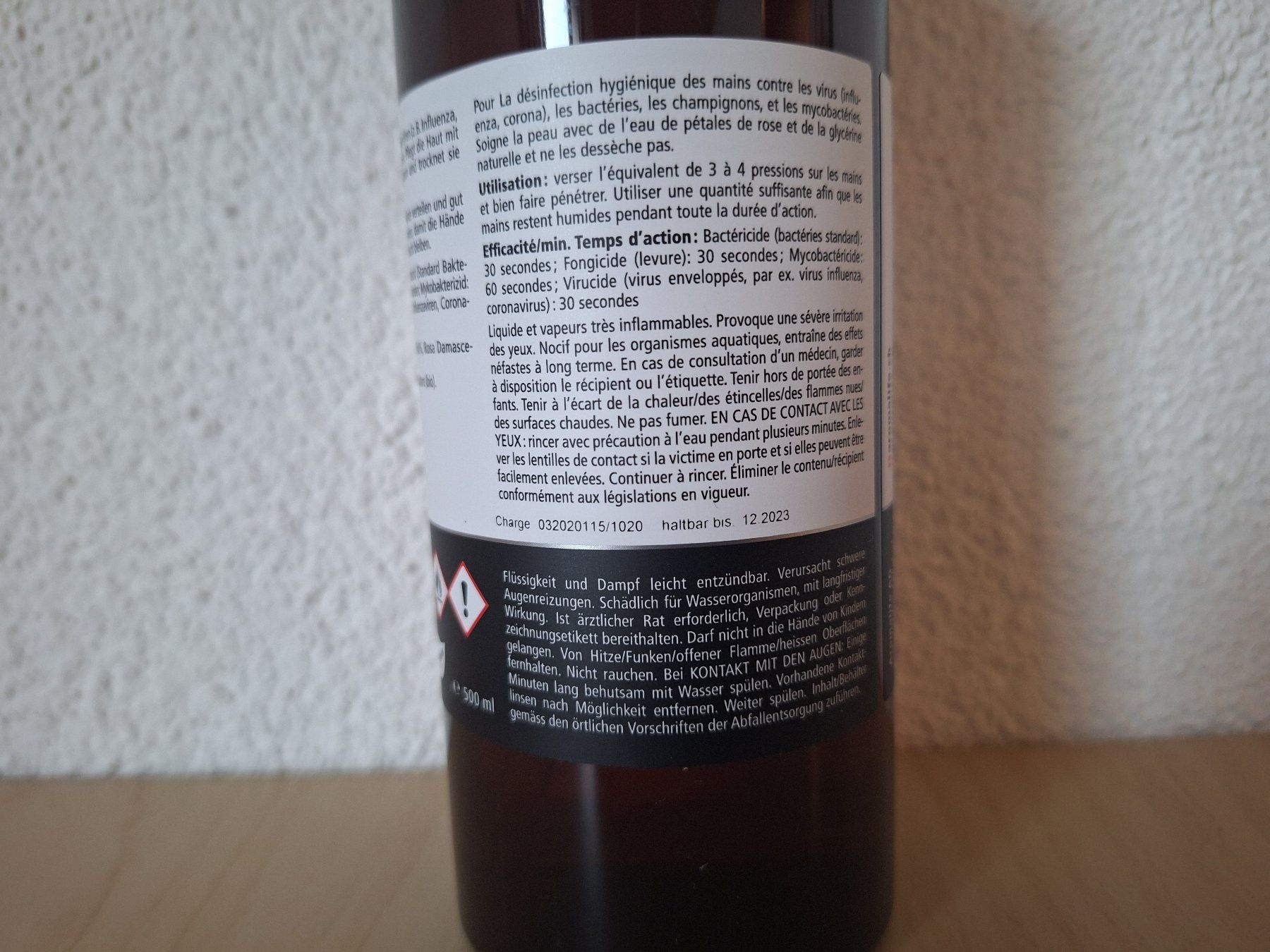 Pulizia & Igiene: Hand Sanitizer 500 ml - Neu ! – Nuovo e nell'imballaggio originale da Worb venduto da geo_zbd8 6
