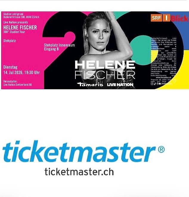 Biglietti: 2x Helene Fischer Stehplatz Tickets Letzigrund – Usato da Schattdorf venduto da Adbrand