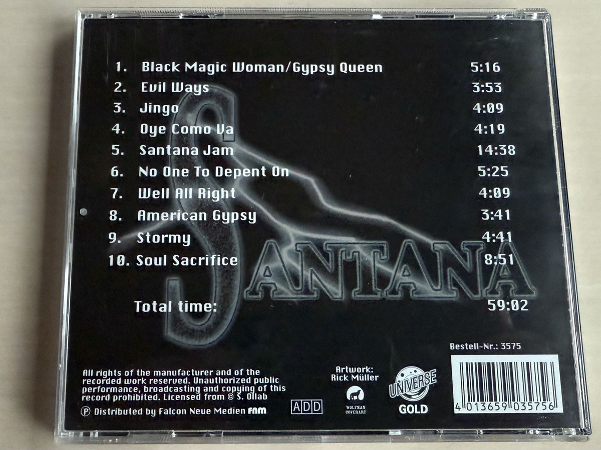 CD: Santana CD Album 2000 - Evil Ways – Usato da Oberried Brienz venduto da Chyara 1