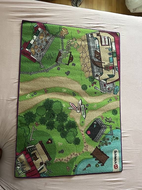 Tappeto da gioco: Schleich Spiel-Teppich – Usato da Gerlikon venduto da Ariane13 1