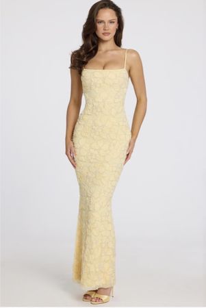 Oh Polly Yellow Dress / gelbes Kleid